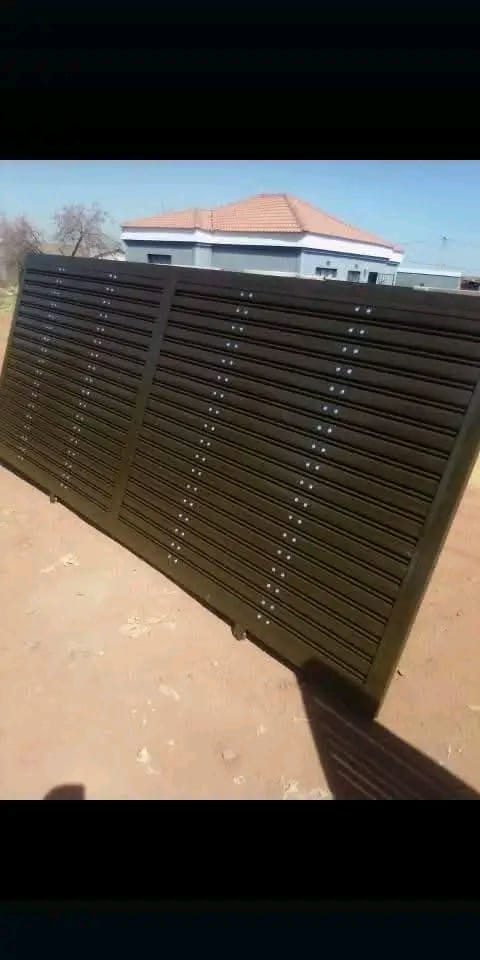 Custom steel gate